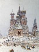 Nikolay Nikanorovich Dubovskoy Church of St. Basil. Spain oil painting artist
